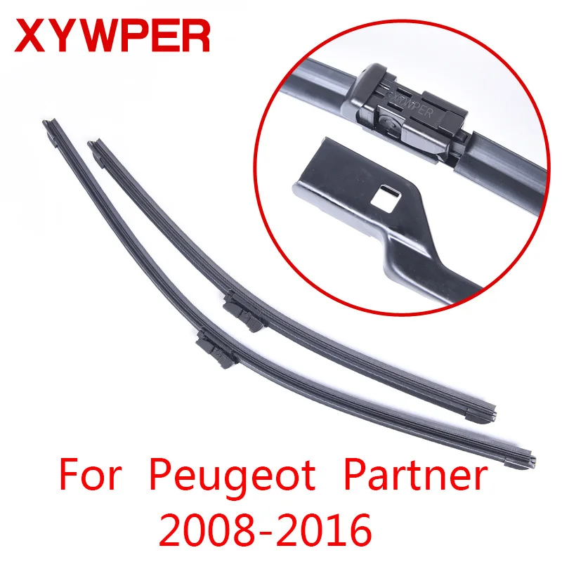 XYWPER щетки стеклоочистителя для Peugeot Partner 2008 2009 2010 2011 2012 2013 2014 2016 автомобильные