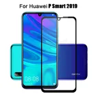 Защитное стекло для Huawei P smart plus 2019, закаленное стекло, полная защита экрана 9h, пленка