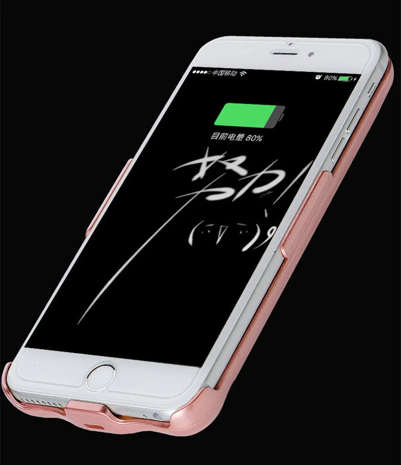 Зарядное устройство случае 10000 мАч для iPhone 6 S плюс 6splus 7 Портативный ультра тонкий