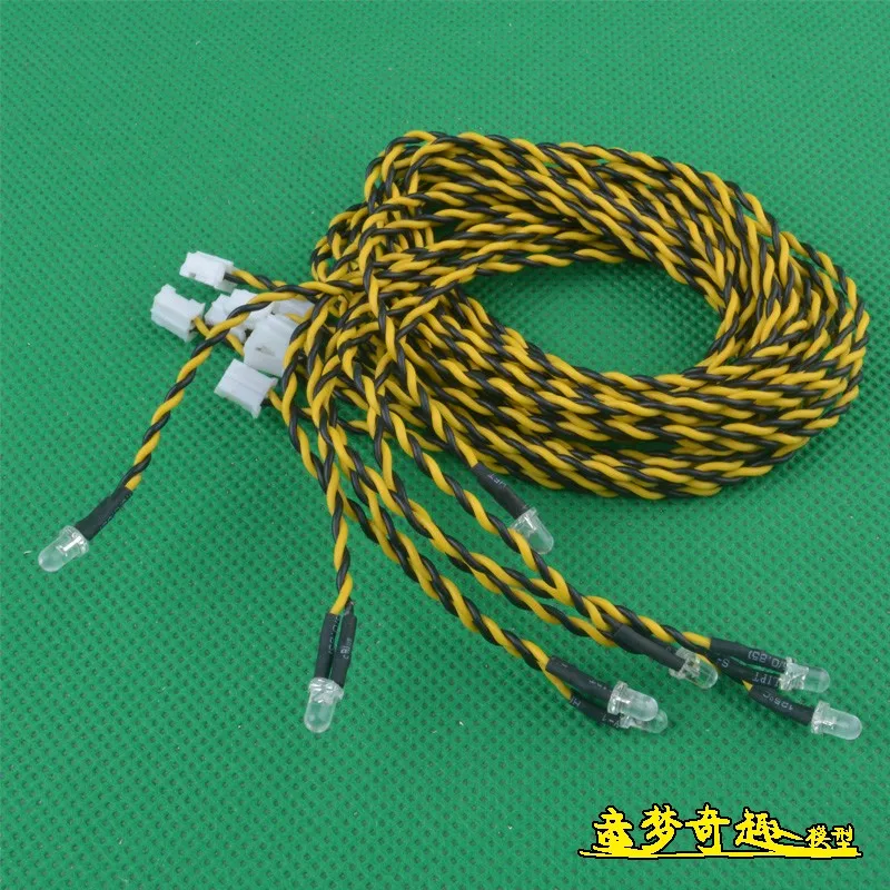 HG P407 HG-P407 1/10 RC автомобильные запасные части DIY модифицированные светодиодные фары