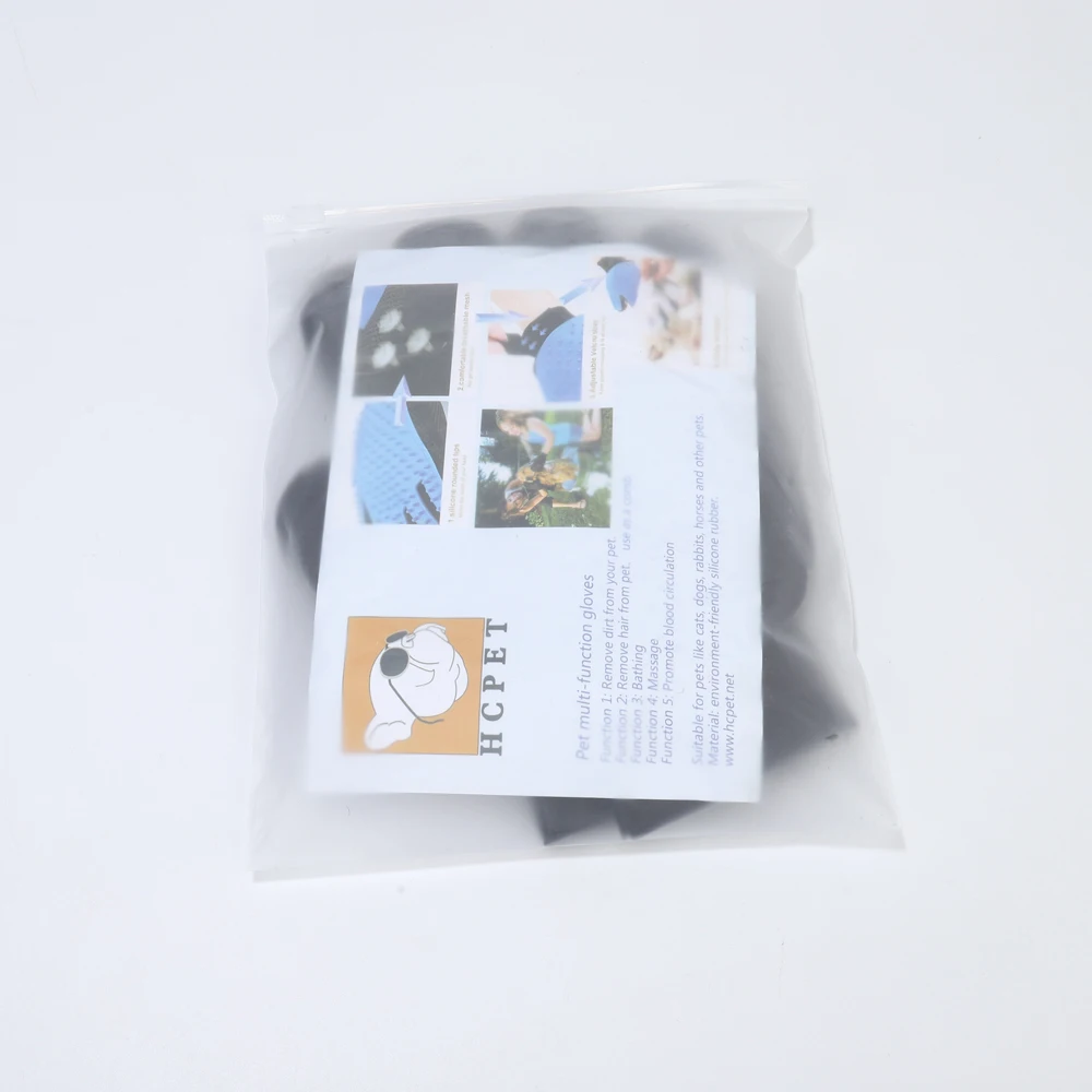 HCPET силиконовые pet Кисть перчатки Deshedding нежный эффективная ПЭТ Уход за лошадьми