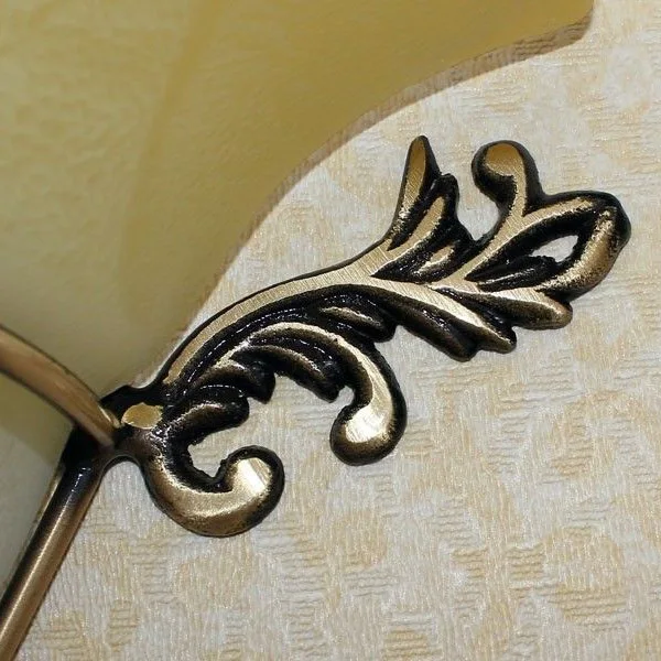 Винтажный Королевский настенный светильник из матового стекла европейская