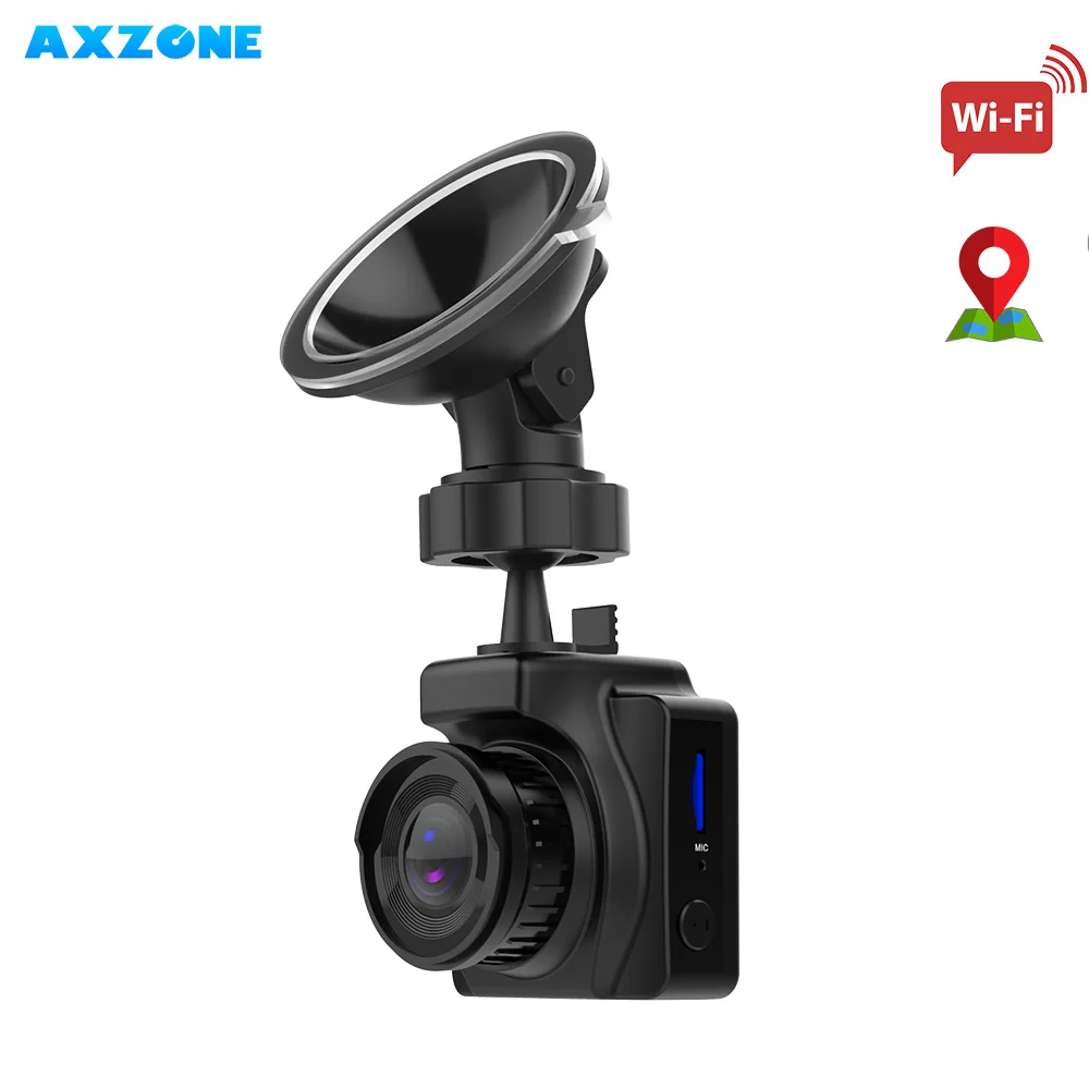 

Видеорегистратор автомобильный, 1,5 дюйма, GPS, Wi-Fi, Full HD 1080P, G-датчик