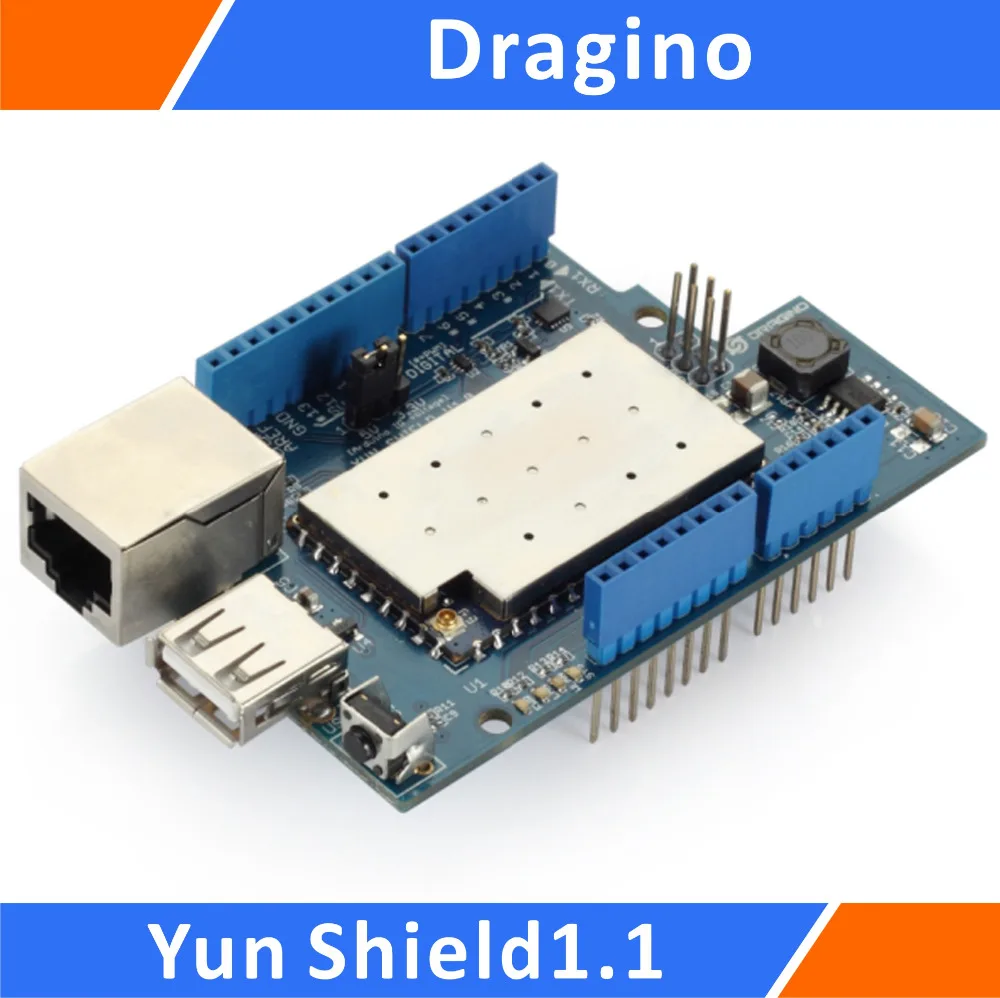 

Щит Yun, совместимый с платой Arduino