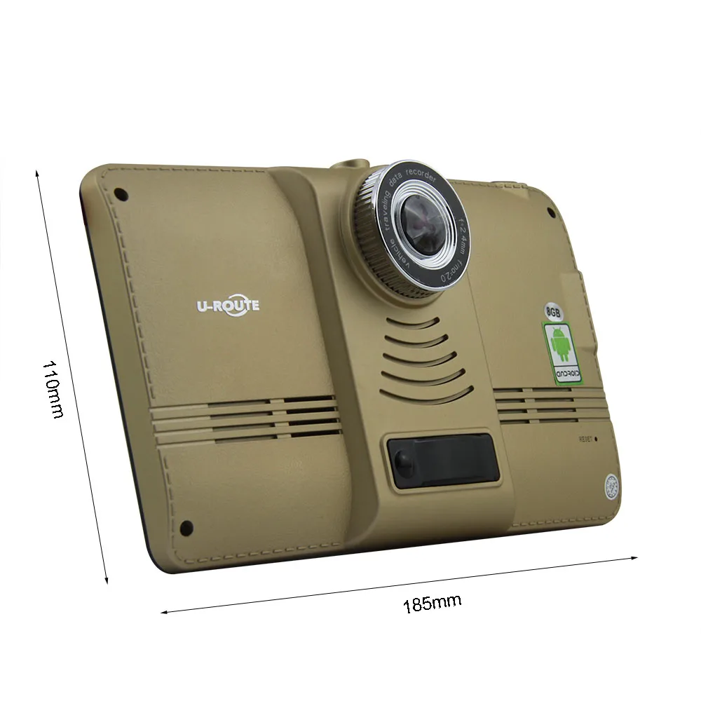 7 &quotWi-Fi автомобильный dvr камера gps навигация Dashcam Android 4 видео рекордер Bluetooth