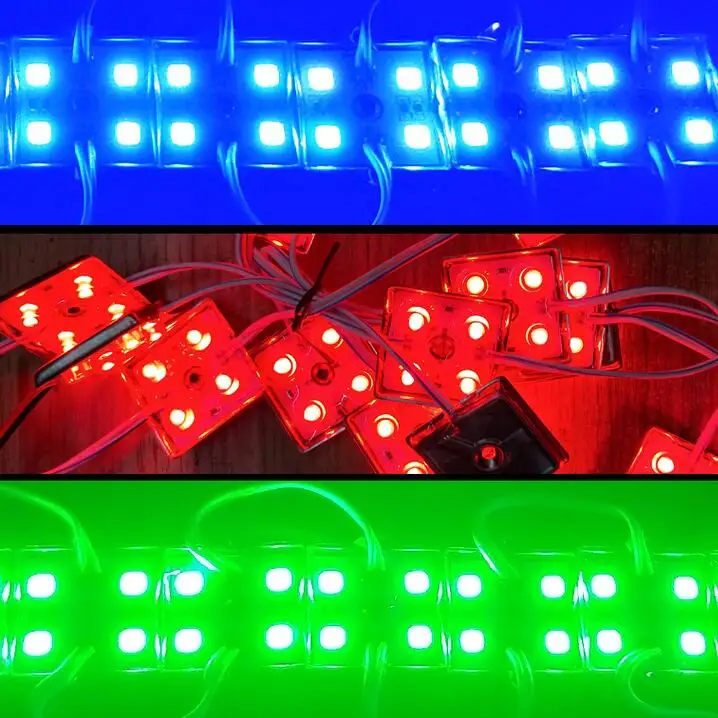 Супер яркий светильник вой модуль SMD 5054 светодиодный 12 В постоянного тока 4