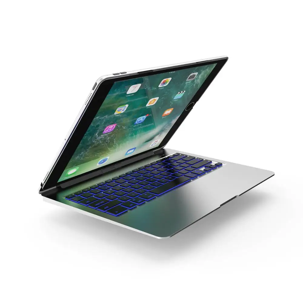 Новый беспроводной чехол из алюминиевого сплава с клавиатурой Bluetooth для iPad Pro 12 9