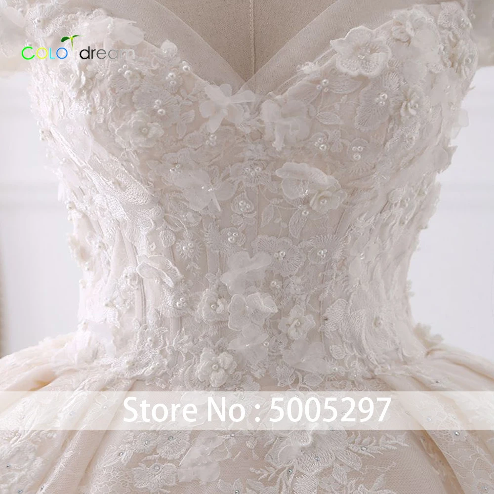 2019 свадебное платье для величественного бала Поезд vestido de novia совок | Свадьбы и