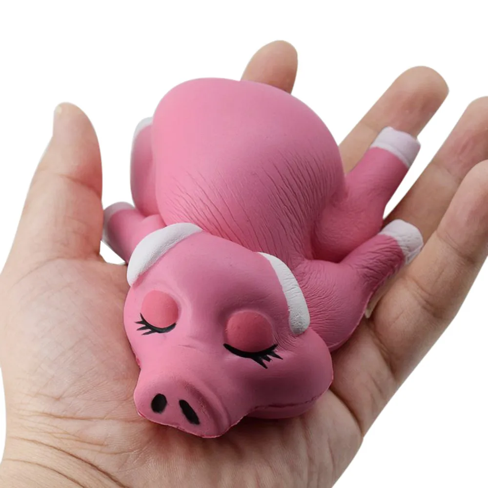 Фото Милые популярные мягкие игрушки Куклы Kawaii Jumbo pig ssquishy slow risingDoll коллекционные для Милые популярные мягкие игрушки Куклы Kawaii Jumbo pig ssquishy slow risingDoll коллекционные для