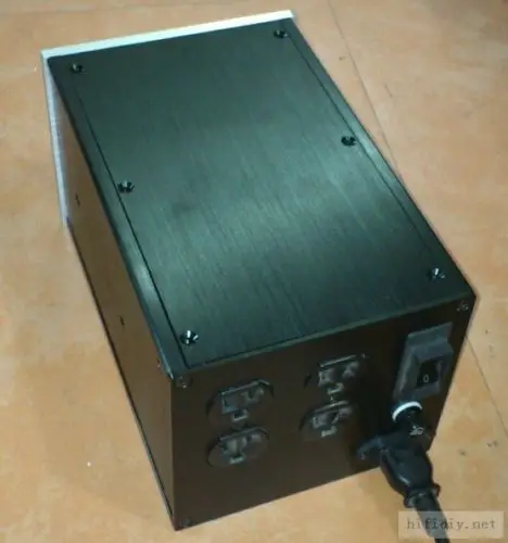 Корпус блока питания Nobsound из алюминия корпус для усилителя W161 * H140 D251 мм |