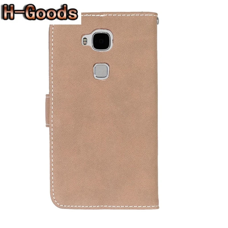 H-Goods роскошный чехол из искусственной кожи + силикона для телефона Huawei G8, сумка-книжка, защитные чехлы, GX8, Capa on.