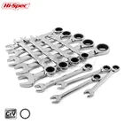 Набор комбинированных гаечных ключей Hi-Spec, 1 шт., динамометрический ключ 6-32 дюйма, универсальный гаечный ключ с трещоткой
