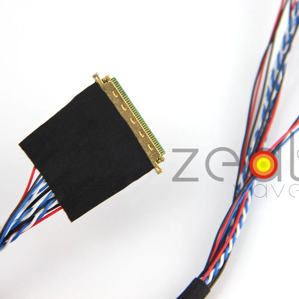 Для 13 3 &quotto18.5&quot ЖК светодиодный экран LVDS кабель IPEX 40Pin S6 2ch 6bit 25 см для B156HW01 V.4 LP156WF4