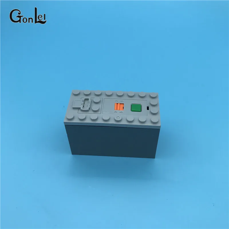 Number7 Battery box Technic Series PF линейный разделитель части с 4 корпусом для 23011 Avtoros Shaman внедорожные части автомобиля строительные блоки комплекты деталей - Цвет: Number7 Battery box