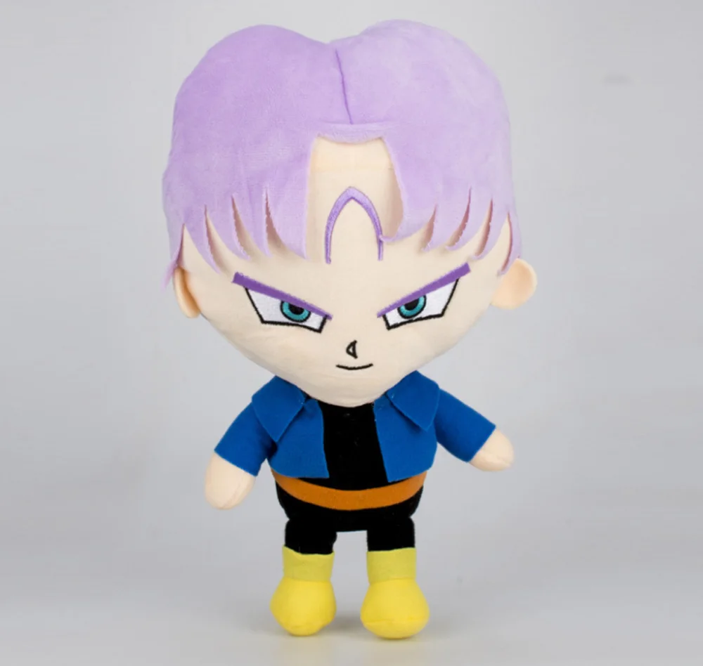 Trunks 10/Лот 18 видов стилей DRAGON BALL Goku Kakarotto Majin Buu трусы Piccolo Vegeta 18-23 см Плюшевые Куклы Подвески мягкие игрушки - Цвет: Trunks
