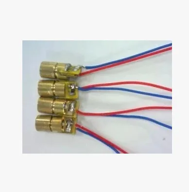10 шт. лазерный диод модуль красный цепи 5 В головка модуля 650nm Diy лазерная машина