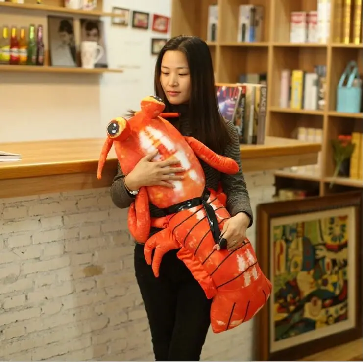 50 см мягкие игрушки в виде креветки мантиса Рождественская плюшевая кукла