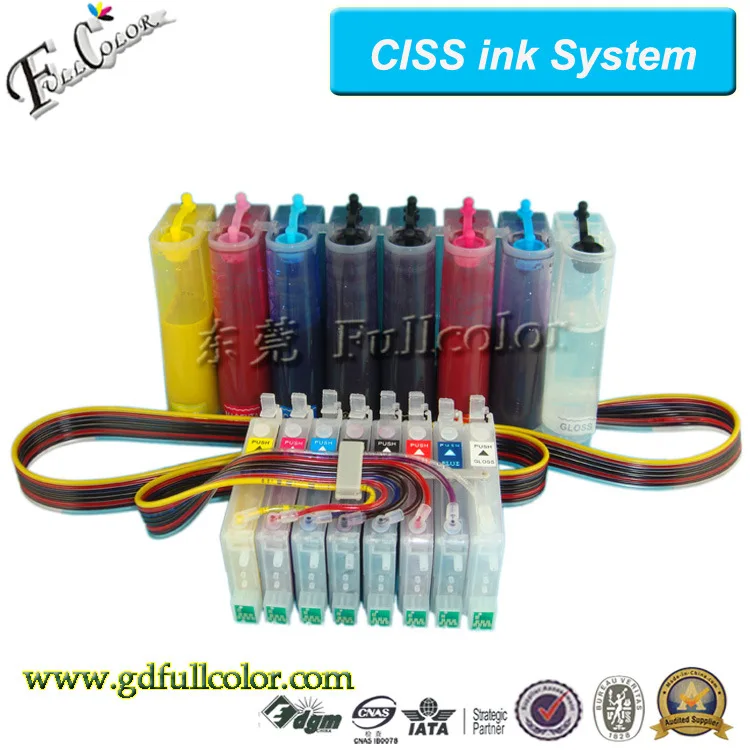 Чернильная система T0961 для Epson Stylus Photo R2880 CISS чернильная с чипом сброса +