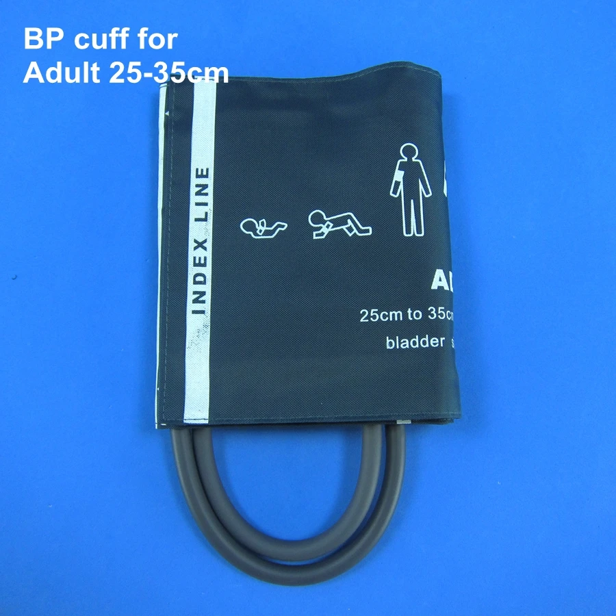 Popular adult cuff V-LOCK профессиональный тонометр анероидный Сфигмоманометр BP Манжета Комплект со стетоскопом - Цвет: Popular adult cuff