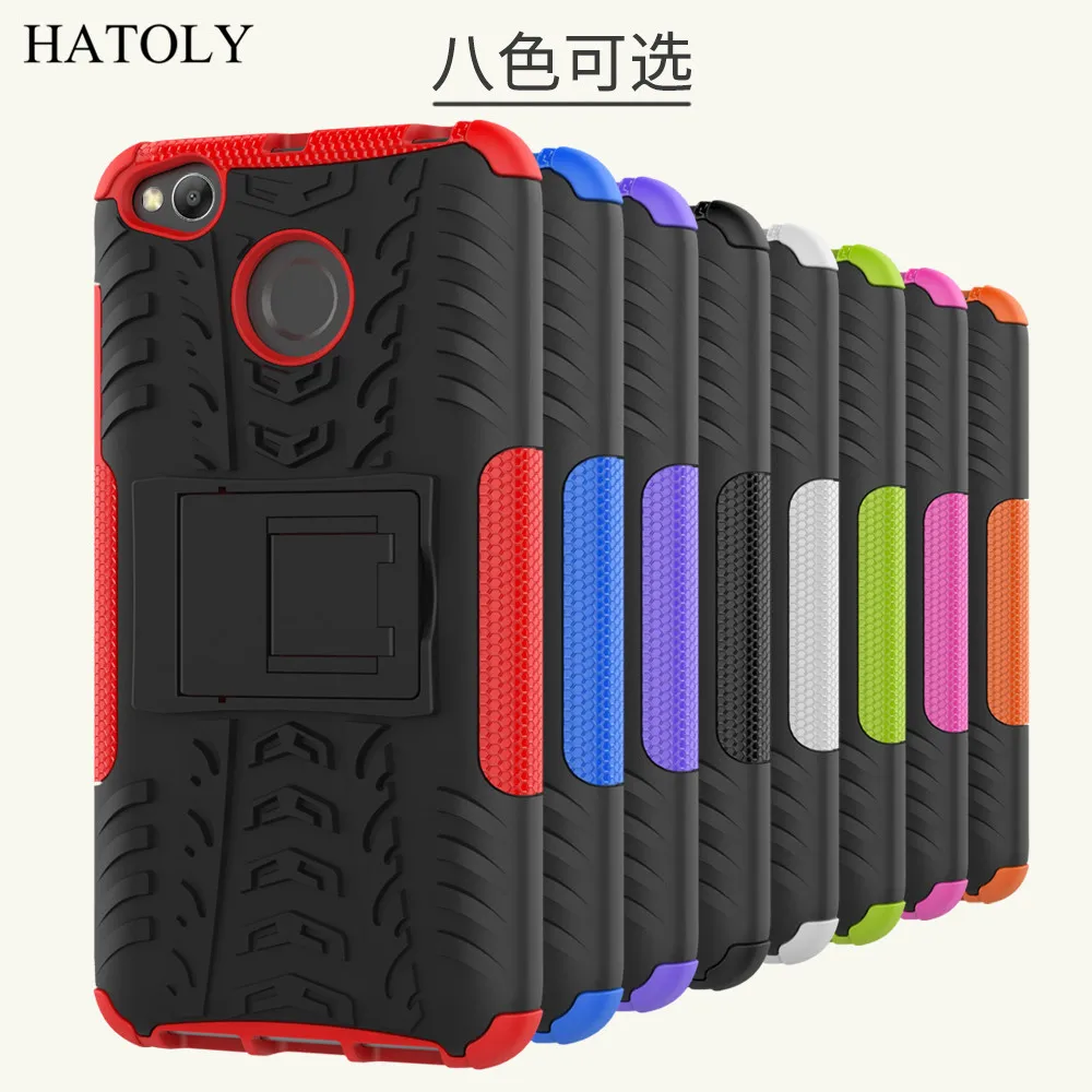 Чехол HATOLY для Xiaomi Redmi 4X чехол противоударный силиконовый Жесткий пластиковый с