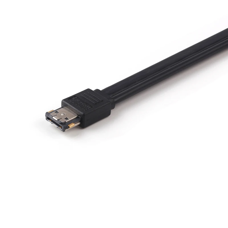 Сверхлучший eSATAp кабель 12 В eSATA USB питания для мужчин и + черный 50 см|esatap cable|power esataesata
