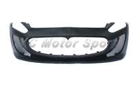 frp fiber glass gt mc corse style front bumper fit for 2008 2013 gram turismo gt sport gts front bumper car styling