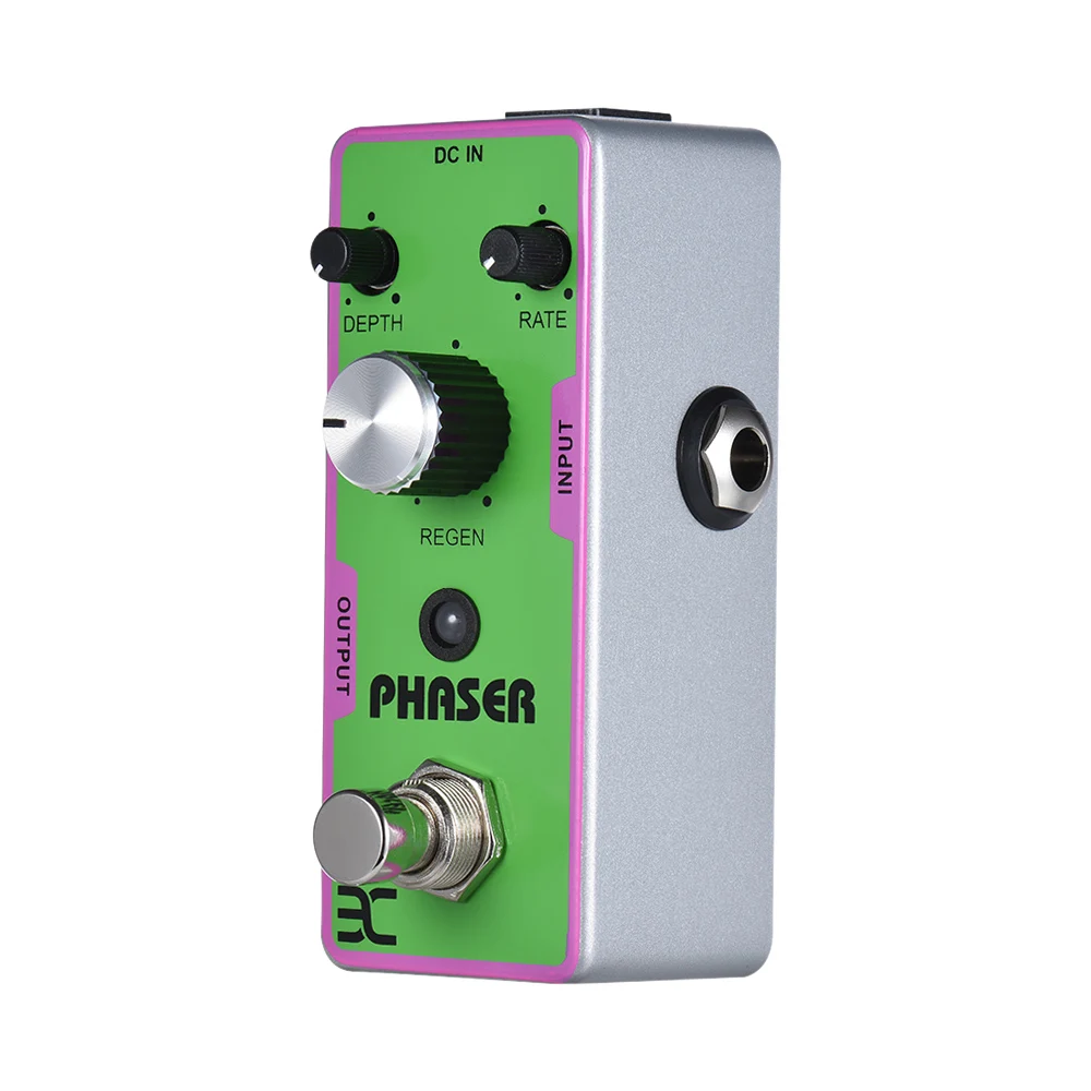 ENO EX TC-42 педаль для электрической гитары Phaser Phase Effect с металлическим корпусом |