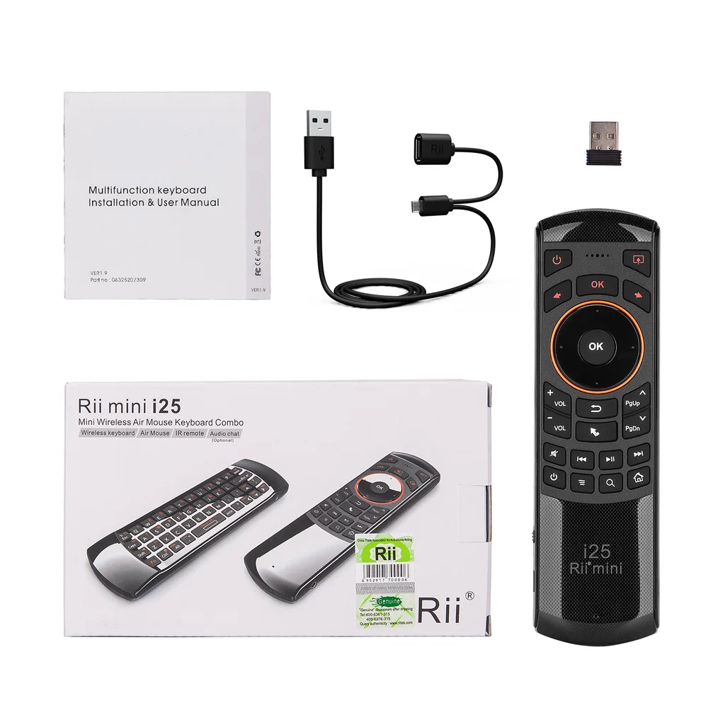 Rii Mini i25 AZERTY   ,        Smart TV