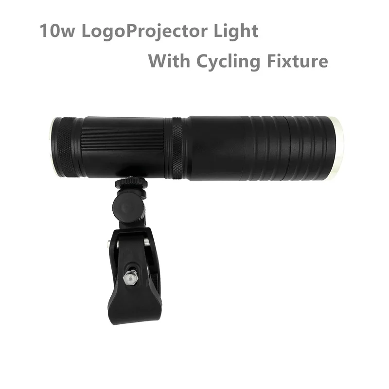 10W Hand Lamp logo gobo projector torch light lamp advertising customized portable riding | Floodlights