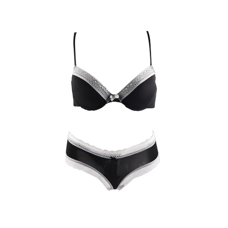 Из двух предметов 2017 г. пикантные Для женщин Кружево бюстгальтер Краткие Наборы