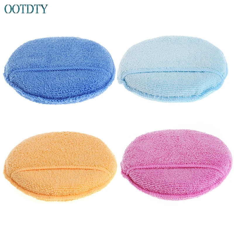 

10 x Car Waxing Polish Microfiber Foam Sponge Applicator Cleaning Detailing Pads jun9
