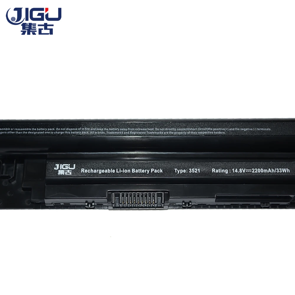 JIGU ноутбука Батарея для Dell 6XH00 8RT13 DJ9W6 PVJ7J T1G4M V8VNT Inspiron 14R (5421) 14 15 3521 17 5000 серии (5748)|battery