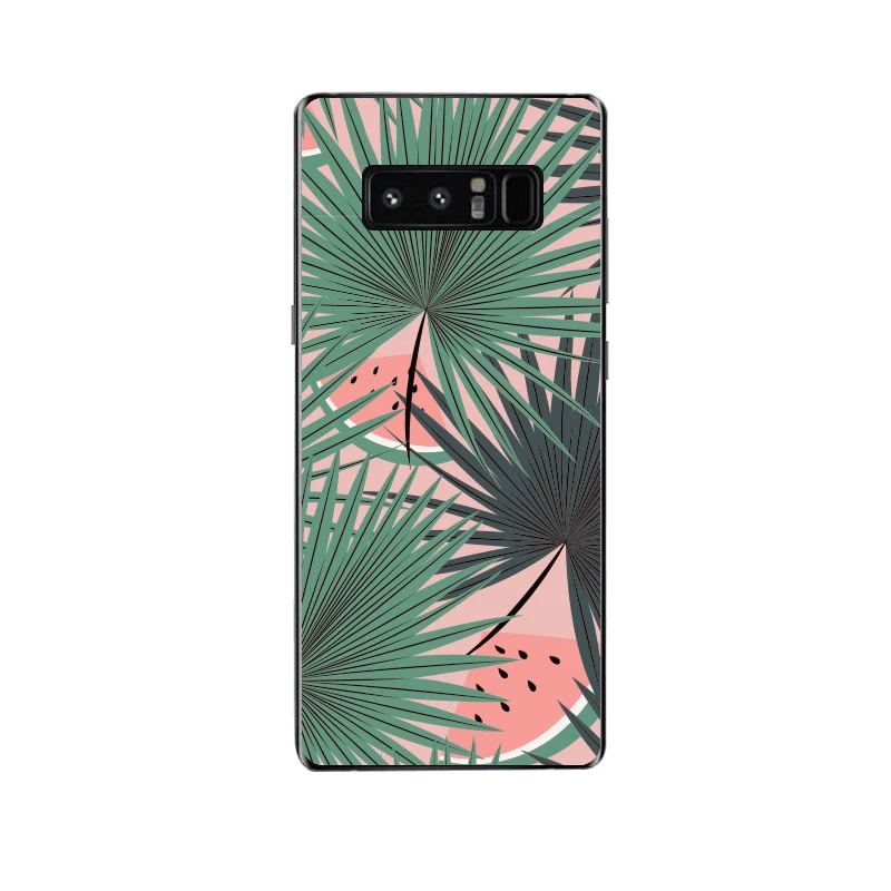 Bauqee для Samsung Galaxy Note 8 Случай Симпатичный мультфильм телефона чехол iPhone X 4S 5S SE 6 S 7 Plus