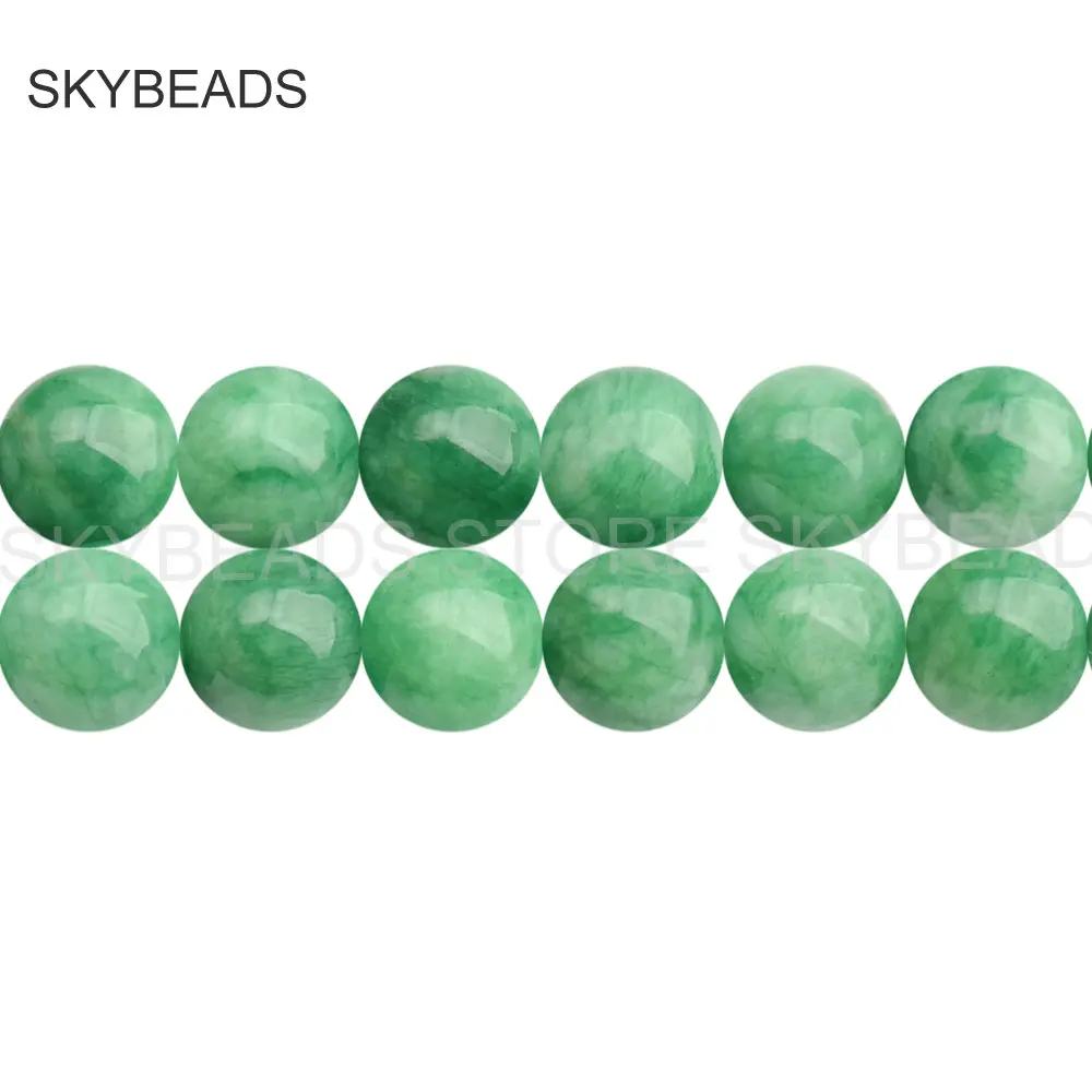 

Dyed Honey Peach/ Green/ Red/ Multi Color Chalcedony Semi Precious Stone Round 6 8 10 12mm Beads for Jewelry Making