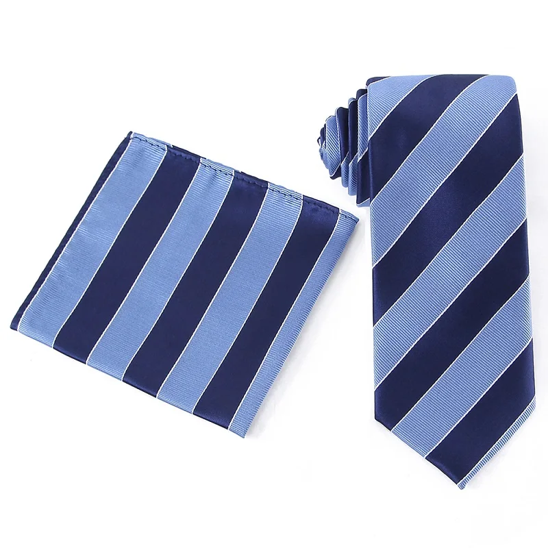 WTHS-063 tie set Портной Смит, Новое поступление, набор галстуков на шею 7,5 см, галстук и носовой платок, мужской набор галстуков, модный клетчатый полосатый мужской галстук, подарки для мужчин - Цвет: WTHS-063 tie set