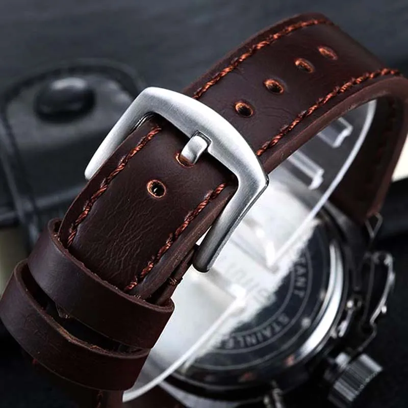 Модные брендовые мужские спортивные часы уникальные Vogue с ЖК дисплеем Цифровые