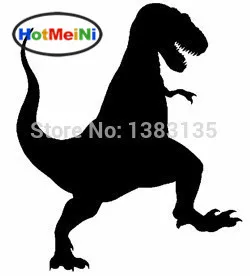 HotMeiNi 10 цветов ужасный мир Юрского периода T rex динозавр гоночный корпус наклейки
