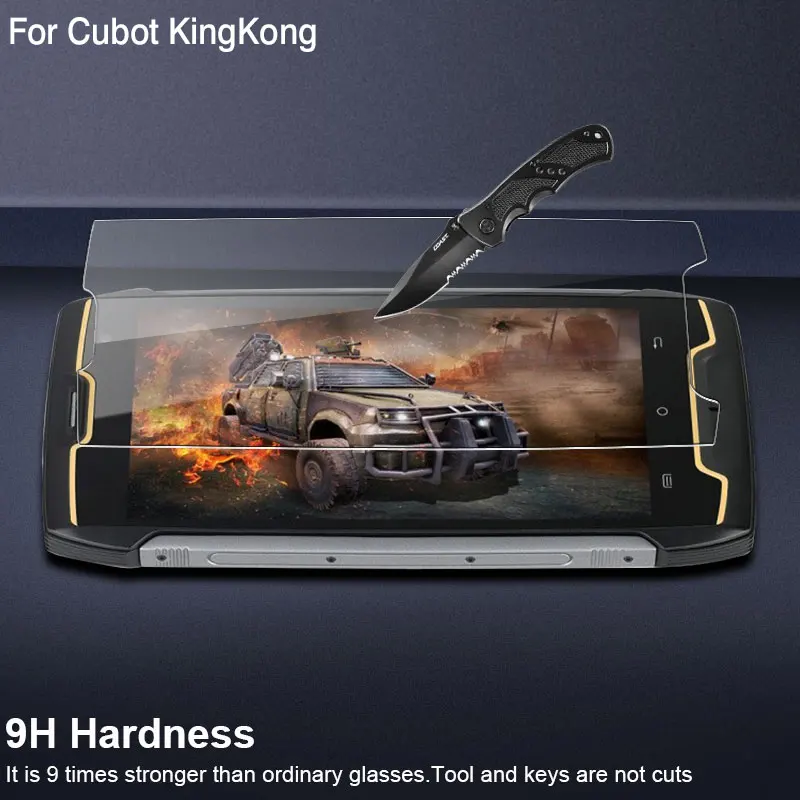 Mcdakr Tempered Glass For Cubot KingKong Screen Protector Film Cover Easy To Install Phone | Мобильные телефоны и