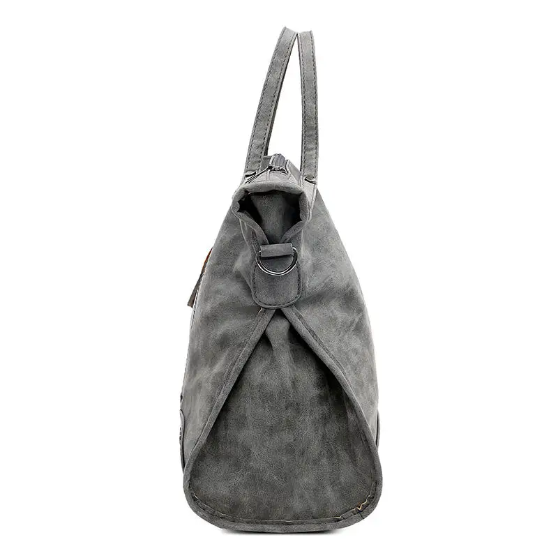Женская винтажная дорожная сумка с заклепками Sac A Main Femme модная повседневная