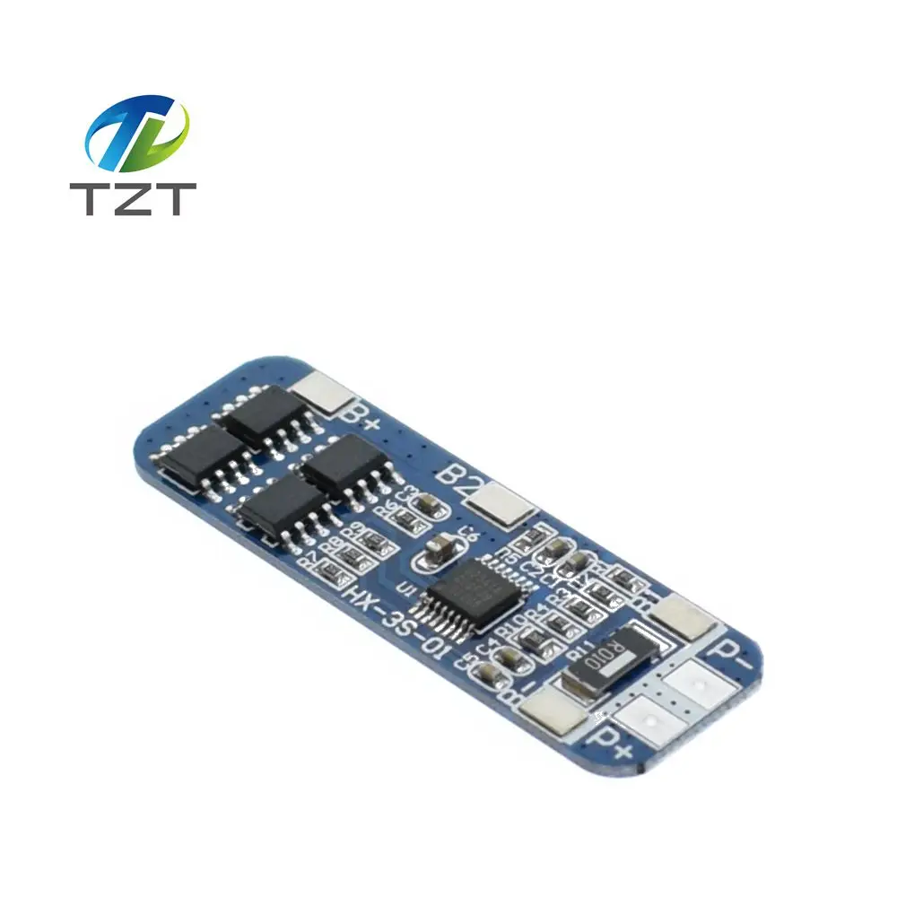 1 шт. TZT teng 50x21x1 мм 10A BMS Защитная панель зарядного устройства для упаковки 3 18650