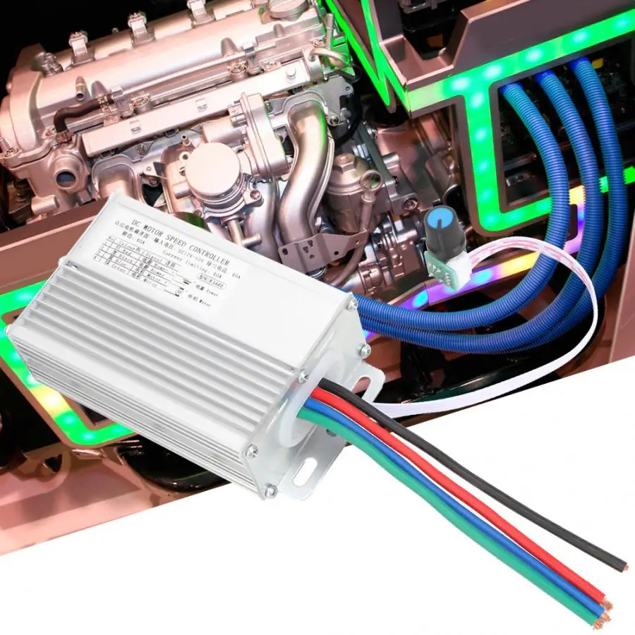 Регулятор скорости двигателя PWM DC Brush регулятор 12 ~ 60 в 40 А | Обустройство дома