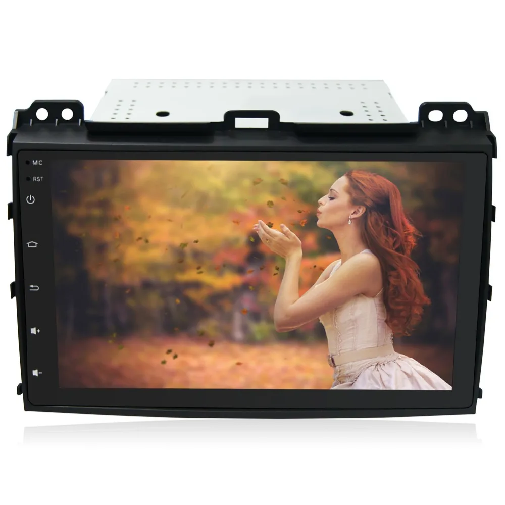 9 &quotHD 1024*600 автомобильный dvd плеер Android GPS стерео Navi для Toyota Land Cruiser Prado 120 2004 2005 2006 2007