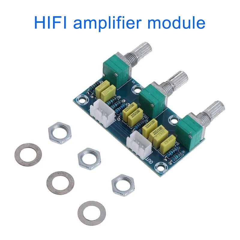 

HIFI Amplifier Passive Tone Board Treble Bass Volume Control Preamp Board New Arrival