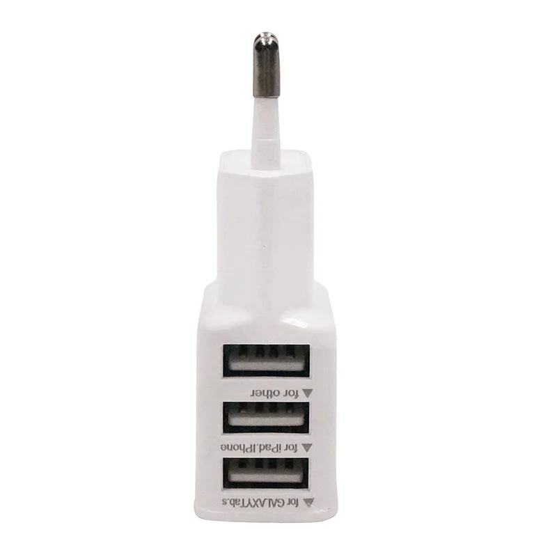 Сетевое зарядное устройство QUWIND EU на 2 а с 3 USB-портами для iPhone iPad Samsung galaxy и Android