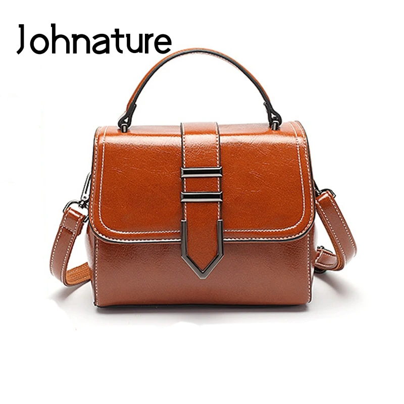 Johnature 2019 New Versatile Soft Solid Zipper Vintage Flap Pocket Hasp Cover Shoulder &amp Crossbody Bags Women Handbag | Багаж и сумки