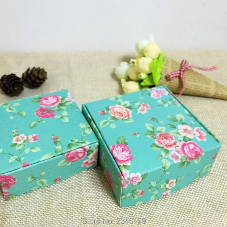 100 шт/Партия DIY пустая упаковочная коробка мыла подарочная упаковка для конфет
