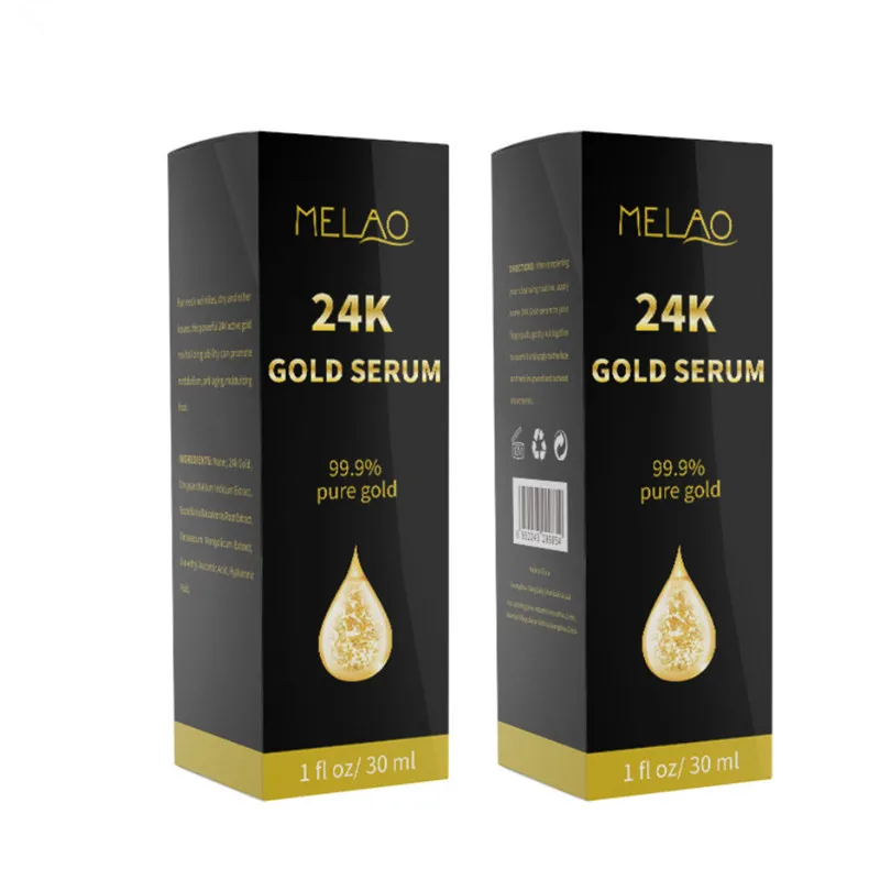 MELAO 24K Золотая Сыворотка для лица увлажняющий эссенция отбеливающий дневной крем