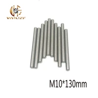 4pcs dowel pins 304 stainless steel m10130mm gb119 threaded cylindrical pin for mold machine tools