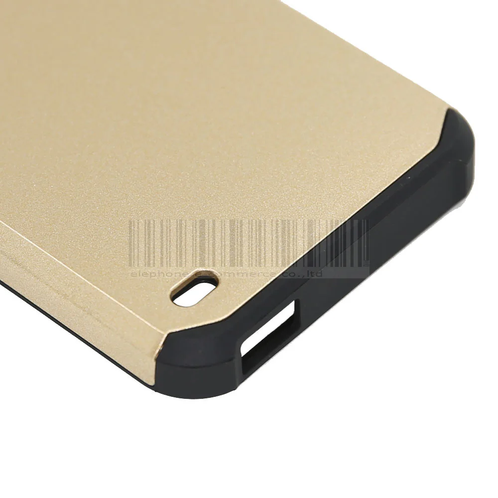 С двойным слоем ТПУ + PC Броня противоударный жесткий чехол с защитой экрана для htc