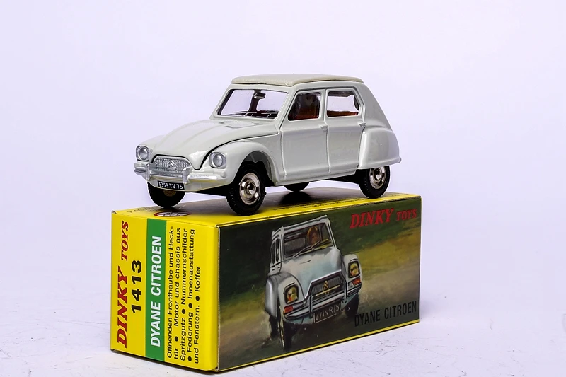1:43 Atlas Dinky Toys 1413 DYANE CITROEN сплав литье под давлением модель автомобиля и